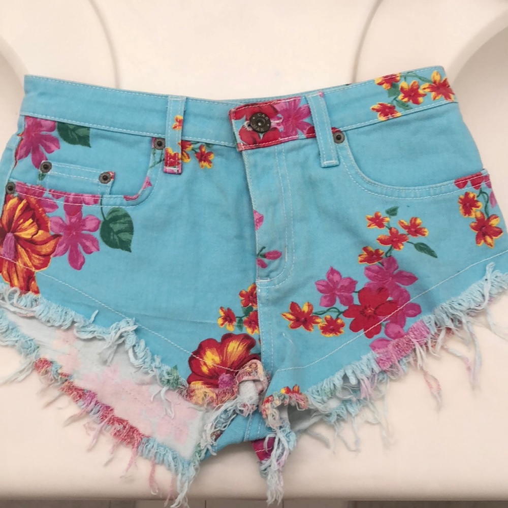 Carmar Cut-Off Floral Shorts